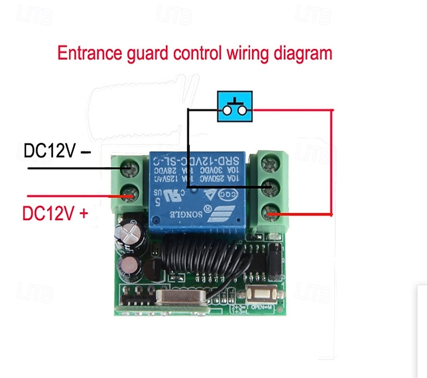 DC12V 1CH RF Wireless Remote Control Switches With Learning Code Momentary Toggle Latched Can Change 433mhz 2026 - $14.99 –P9