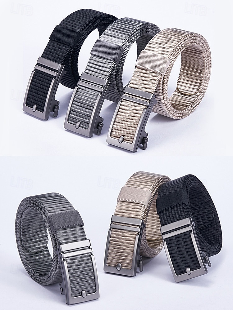Men's Nylon Belt, Multi-Color Options, Durable and Stylish for Casual and Outdoor Wear 2026 - $14.99 –P5