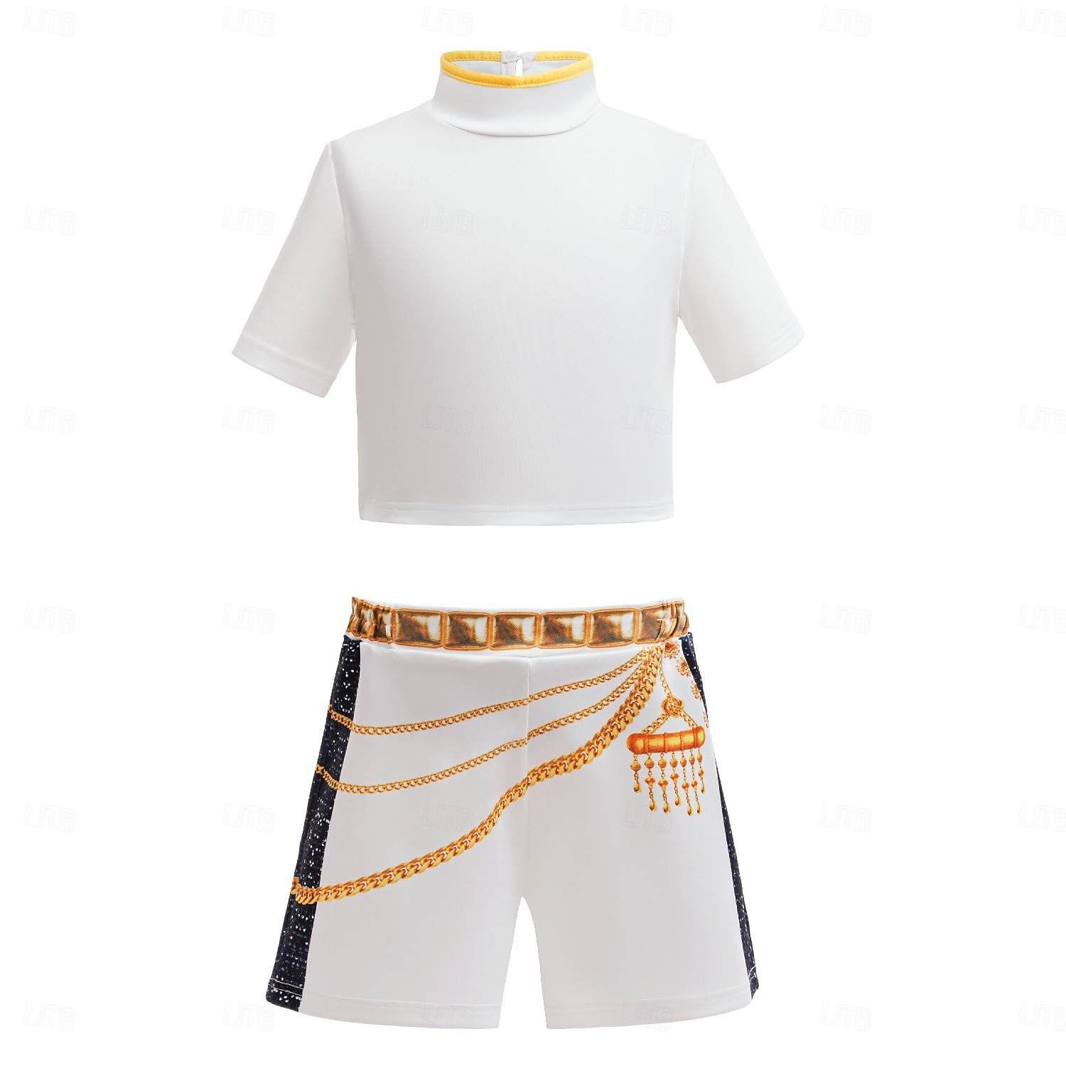 Kpop-inspiriert Von koreanischen Idolen inspiriert Popstar Kostüm Ausgefallene Kostüme Karnevalskostüm Virtuelles Idol for Mädchen Kinder Halloween Karneval Leistung Comic-Konzert Anime Expo 2026 - $33.99 –P5