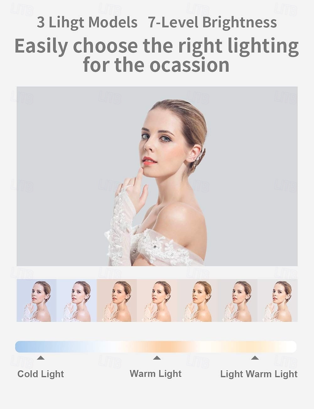 2 Paquet Support de Téléphone Portable avec Lumière LED Dimmable pour Streaming en Direct Maquillage YouTube TikTok Lumière Anneau LED Dimmable pour iPhone  Téléphone Android de 2026 ? $84.99 –P5