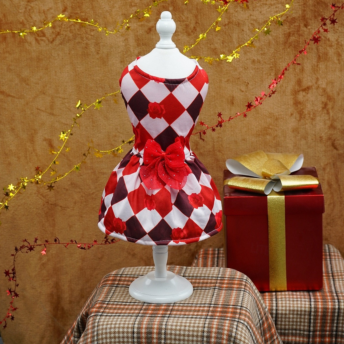 Perros Vestidos Moda Estilo lindo Suave Lavable Cómodo Fiesta Boda Perro 2026 - BHD 7.17 –P5