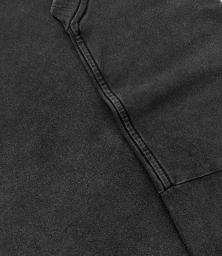 Tricou oversized pentru femei din 100% bumbac bluze vintage spălate stilat casual mânecă scurtă guler rotund bluze regulare de zi cu zi ieșiri negru vară primăvară 2026 - $26.99 –P1