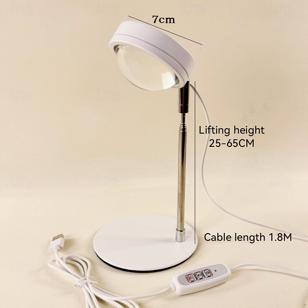 LED Plant Grow Light with Convex Lens, Full Spectrum Sunlight Simulation, Indoor Green Plant & Flower Grow Light, Sunlight for Indoor Plants, LED Supplemental Light for Home Garden 2026 - $19.49 –P6