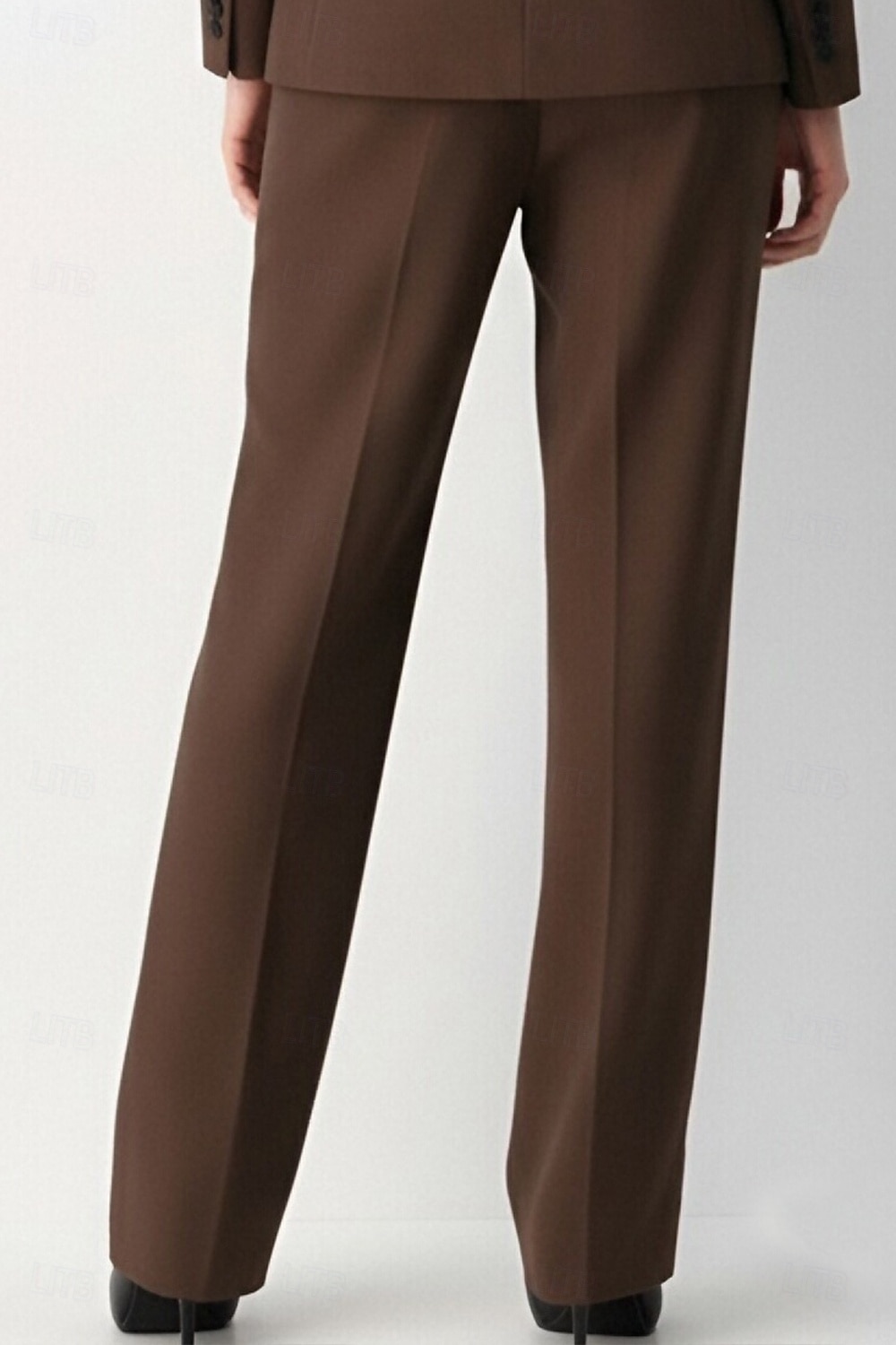 Mulheres Calça de terno O negócio Escritório Formal Elegante Simples Clássico Longo de 2026 por $91.99 –P2