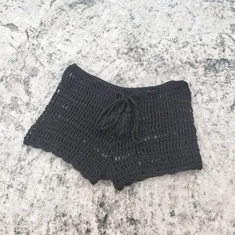 Жен. Купальники Накидка Эластичные боксеры Шорты купальник Вязаные Отпуск Одежда для пляжа Сплошной цвет Без рукавов Купальники 2026 - $22.99 –P8