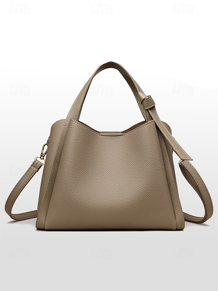 Handväska i konstläder för kvinnor – flerfärgade alternativ, mångsidiga axel- och crossbody-modeller, trendig och hållbar för både vardagliga och semiformella tillfällen 2026 - $26.99 –P6