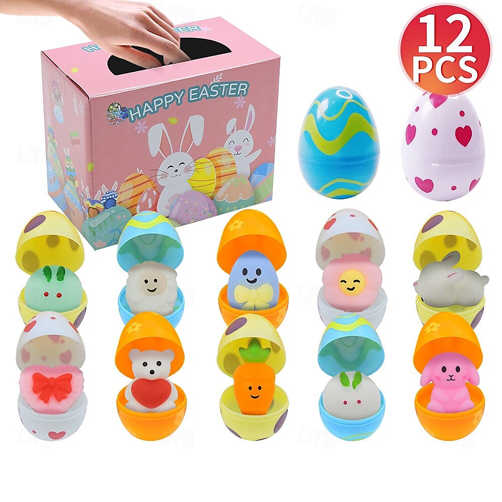 Easter Egg Toy Assortment for Kids, Large Easter Party Favor Set with Plastic Eggs, Mini Toys, Stickers & Fillers, Easter Basket Stuffers, Egg Hunt Prizes & Classroom Rewards 2026 - $25.99 –P5