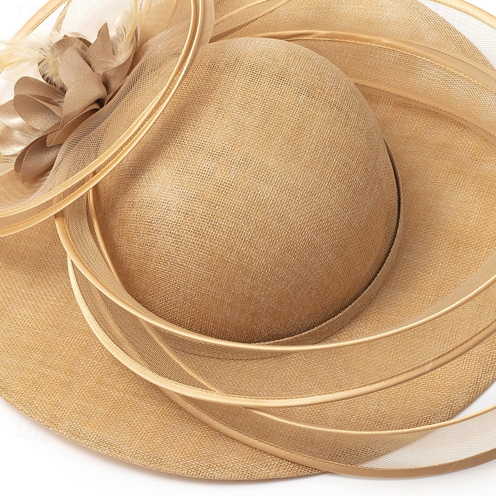 Derby Hut Kirchenhut Kentucky Derby Hut Dame Edelfrau Kostüm Damen Maskerade Derby Ascot Pferderennfestival Erwachsene Kopfschmuck Ganzjahres 2026 - $39.99 –P9