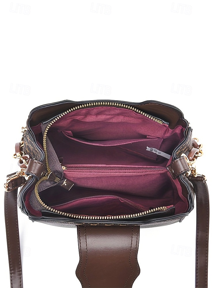 2026年 女性用PUレザーショルダーバッグ、マルチカラー、複数の持ち運びスタイルを備えた多用途のデザイン、スタイリッシュで広々とした日常使いに最適  コレクション – $26.99 –P7