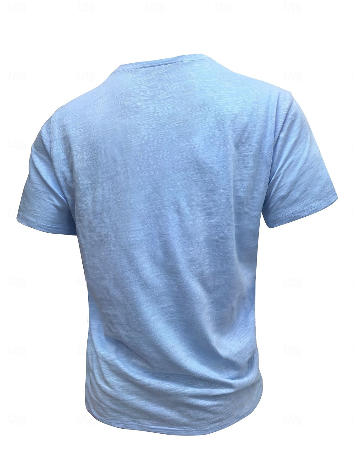Herre T-skjorte 100 % bomulls-T-skjorte Kort Erme V-hals Sommer Vår & Vinter عادي Pit Strip Mote Designer Grunnleggende Grunnleggende Myk Avslappet Feriereise Gate Svart Stein Grønn Topp T-skjorte 2026 - $20.99 –P13