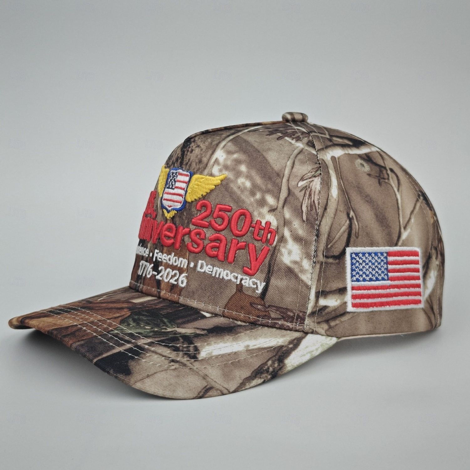 Lippalakki Amerikan lippu Retro / vintage Patriotismi varten Sukupuolineutraali Aikuisten 3D-tulostus varten Itsenäisyyspäivä 4. heinäkuuta ulko- Rento / arki Paraati 2026 - $20.99 –P9