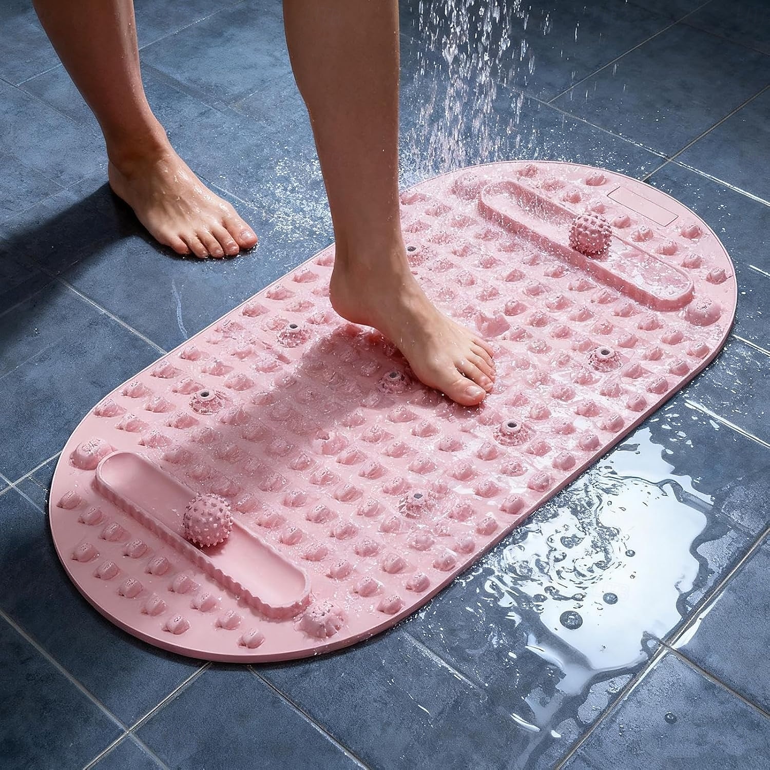 Tapis de massage des pieds en silicone, coussin de relaxation double face, planche de relaxation portable, tapis de massage anti-stress au sol, tapis de massage des pieds extra large avec points de 2026 ? $28.99 –P6