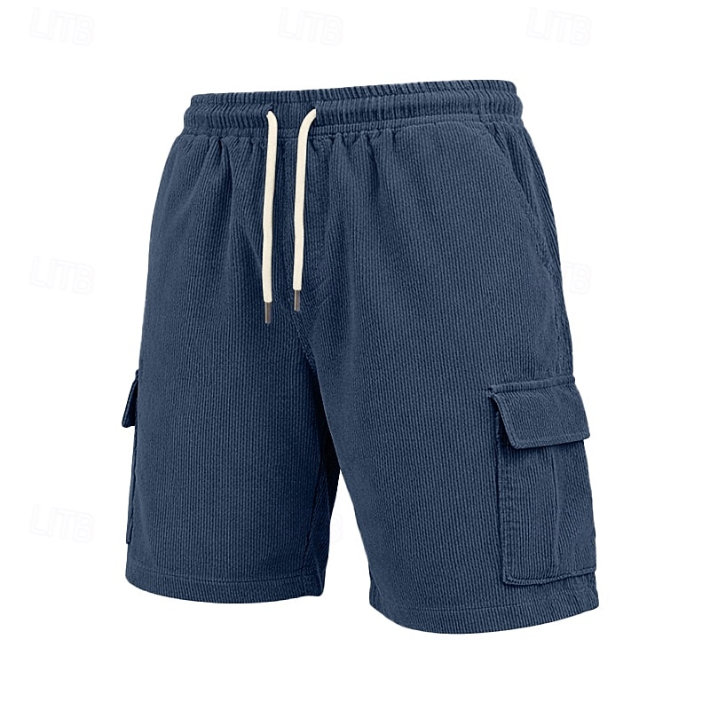 Miesten Shortsit Rennot shortsit Vakosametti shortsit Teksturoituja shortseja Tasku Joustava vyötärö Tavallinen Solid Color Mukavuus Hengittävä Polven yläpuolella Kausaliteetti ulko- Hiekkaranta Loma 2026 - $26.99 –P4