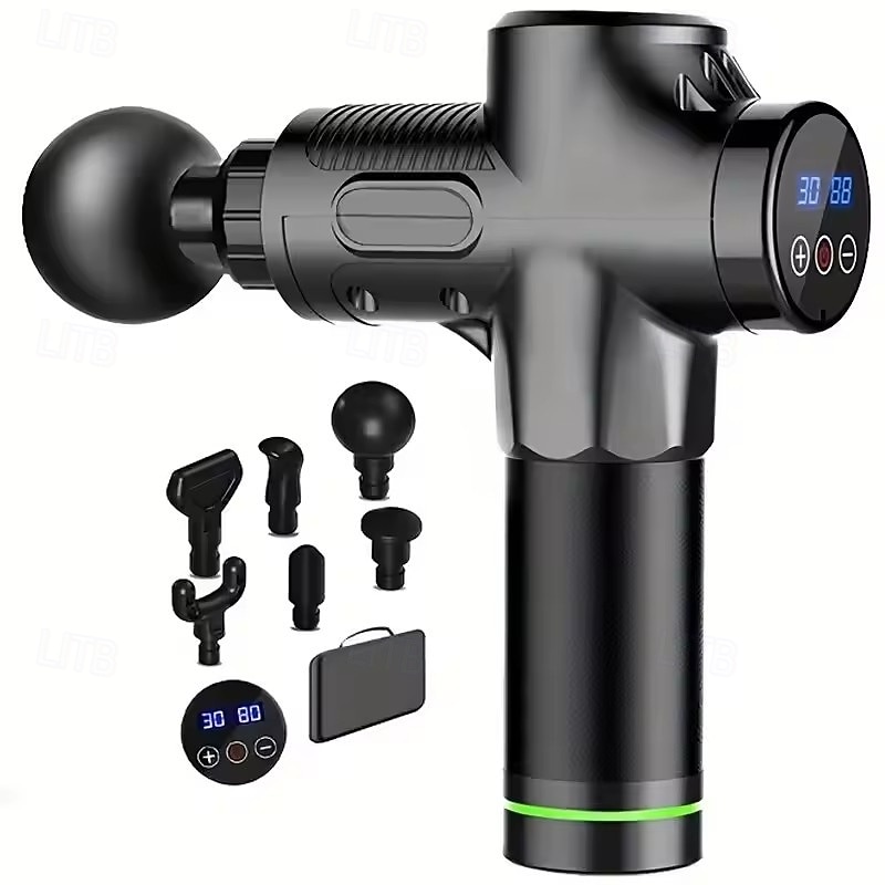 Massage Gun Fascia Deep Muscle Relax Body Neck Massager Electric Fitness Equipment Noise Reduction Male Female 2026 - $49.99 –P1