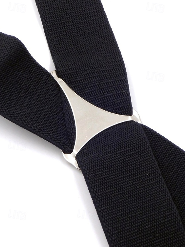 Мужские эластичные подтяжки из полиэстера – различные цвета, эластичный материал, стильные и удобные для свадеб, ужинов и торжественных мероприятий. 2026 - $11.99 –P5