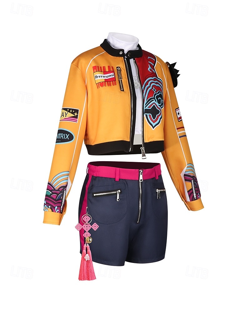 Εμπνευσμένο από την K-pop Κορεατικό Idol εμπνευσμένο Pop Star Στολές Φανταχτερή στολή Εικονικό είδωλο for Γυναικεία Ενήλικες Απόκριες Επίδοση Comic Con Έκθεση Anime 2026 - $62.99 –P3