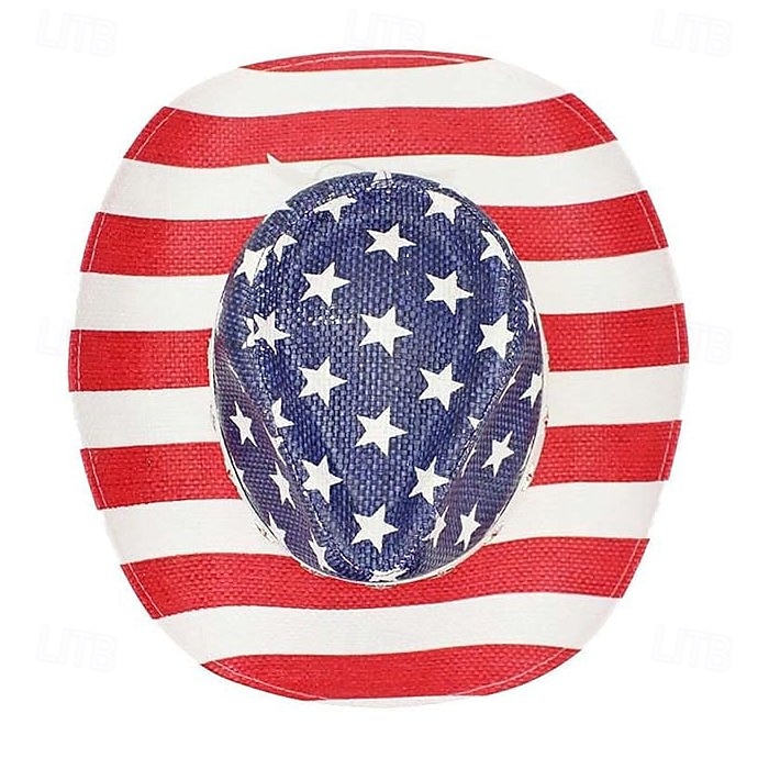 250° anniversario USA Retrò Vintage Far West Cappello da Cowboy Cappello da cowgirl Cowgirl Cowboy Cowboy del West Costume Unisex Mascherata 4 Luglio Feste Giorno dell'Indipendenza Adulti Cappello del 2026 a $26.99 –P3