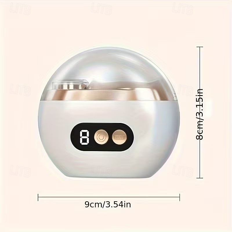 Умные электрические кусачки для ногтей 2-в-1: полировщик и триммер для ногтей, заряжаются через USB, литий-полимерный аккумулятор 500 мАч, с функциями защиты от порезов, шлифовки и подсветки, 2026 - €28.26 –P8