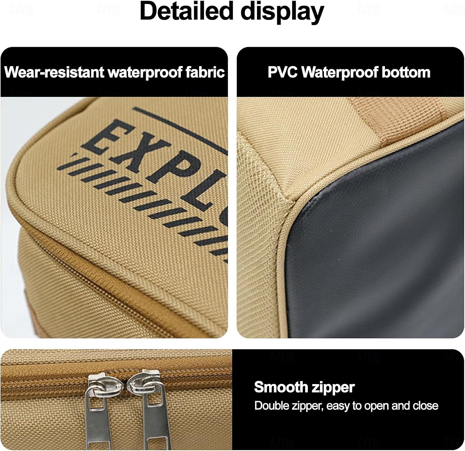 Large Capacity Outdoor Folding Storage Bag, Waterproof Portable Camping & Picnic Organizer for Cookware, Pots, Tableware, Gas Canister, Shockproof Tactical Outdoor Carry Bag 2026 - $30.99 –P6