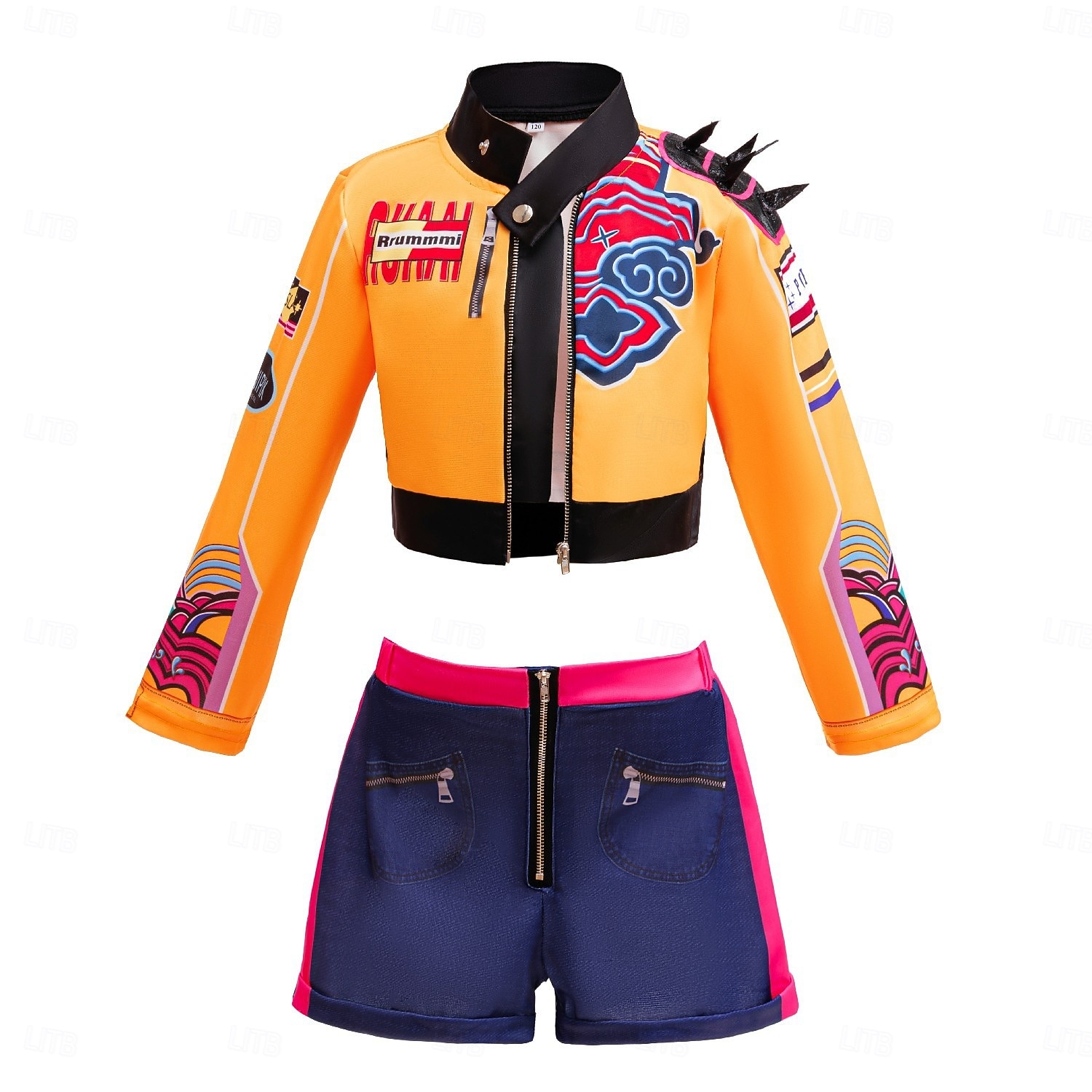 Inspirado en el Kpop Inspirado en ídolos coreanos Estrella del pop Disfraz Disfraz de lujo Disfraz de carnaval Ídolo virtual for Chica Niños Víspera de Todos los Santos Carnaval Rendimiento Comic Con 2026 - $36.99 –P2
