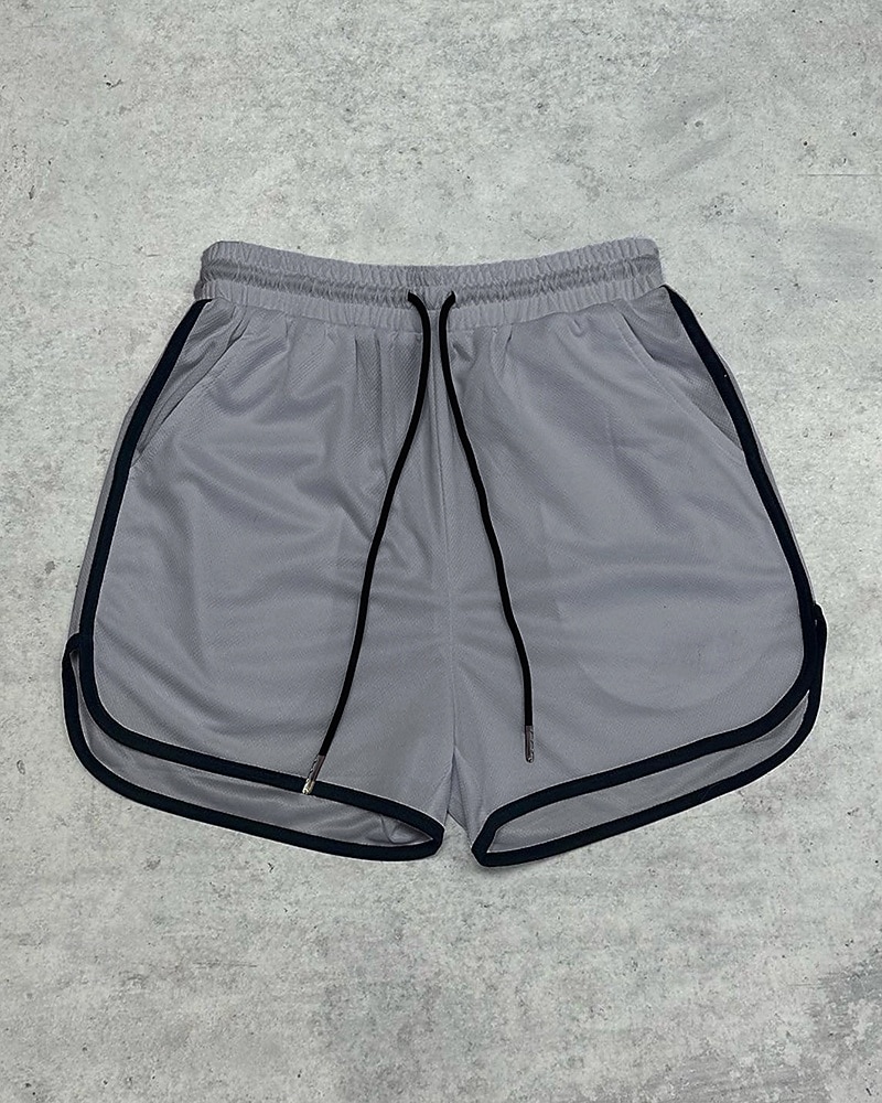 Férfi Kratke hlače za trčanje Sportos rövidnadrág Rövidnadrág benti edzéshez Zsinór Zseb Elasztikus derékpánt Alsók Hétköznapi Szabadtéri Vakáció Nyár Gyors szárítás Könnyű Mekano Edzőterem edzés 2026 - $22.99 –P5