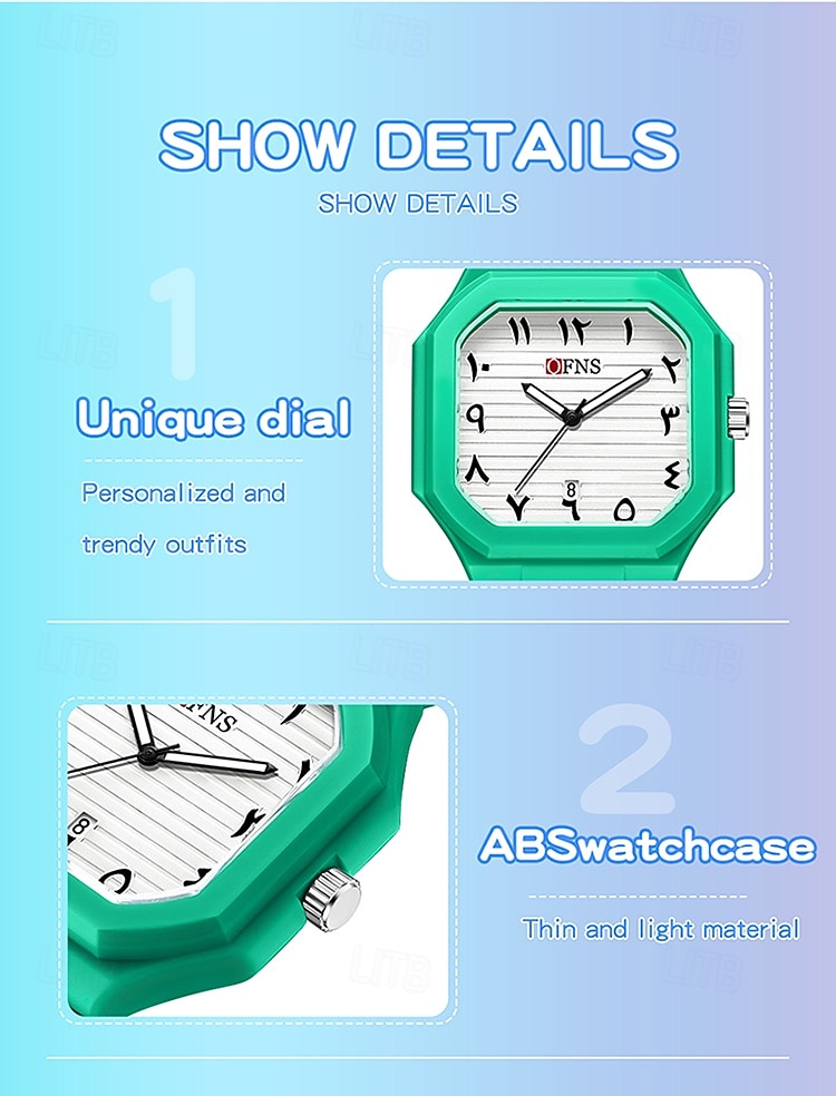 Мужчины Кварцевые Крупный циферблат Мода Наручные часы Светящийся Дайвинг Календарь Силикагель Часы 2026 - $27.99 –P14