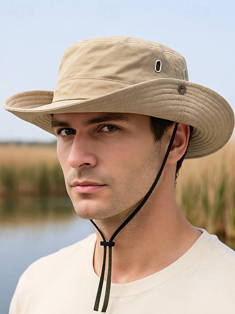 Chapeau d'extérieur pour homme en polyester à séchage rapide – plusieurs couleurs – idéal pour les activités de plein air et le quotidien de 2026 ? $9.99 –P3