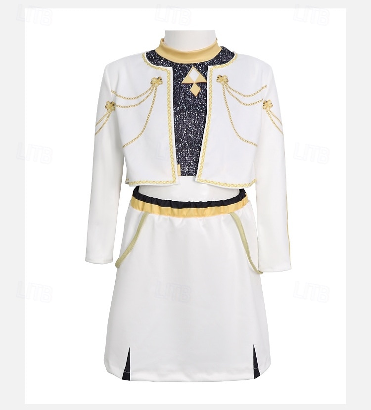 مستوحى من الكيبوب مستوحى من المعبود الكوري نجم البوب كوستيوم أزياء فنتازيا المعبود الافتراضي for للفتيات أطفال عيد الرعب مهرجان أداء كوميك كون معرض الأنمي 2026 - $27.99 –P1