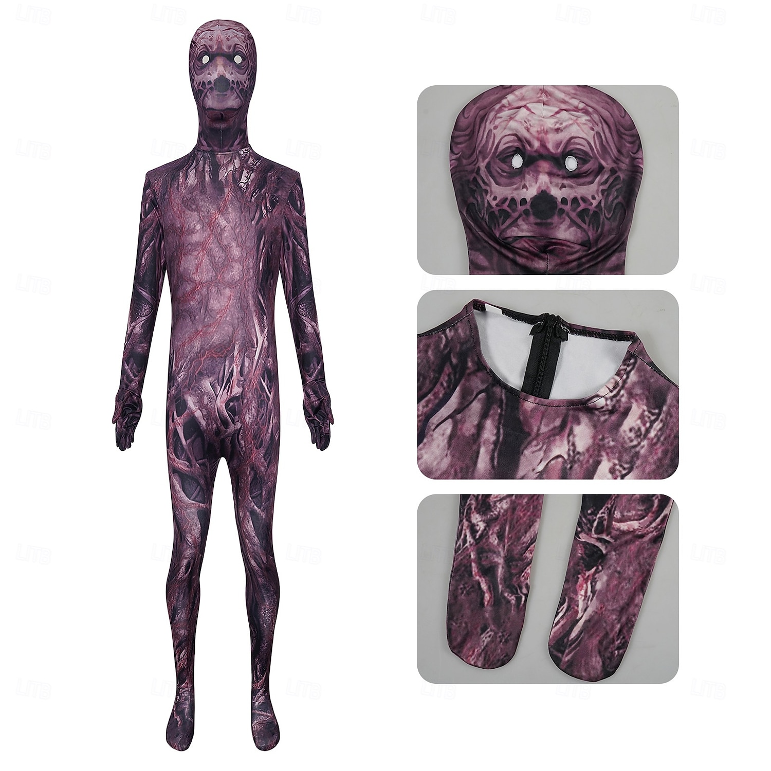 Emisiunea TV SF Costumele Zentai Costum Cosplay Groază Body-uri for Bărbați Adulți Halloween Comic Con 2026 - $35.99 –P5
