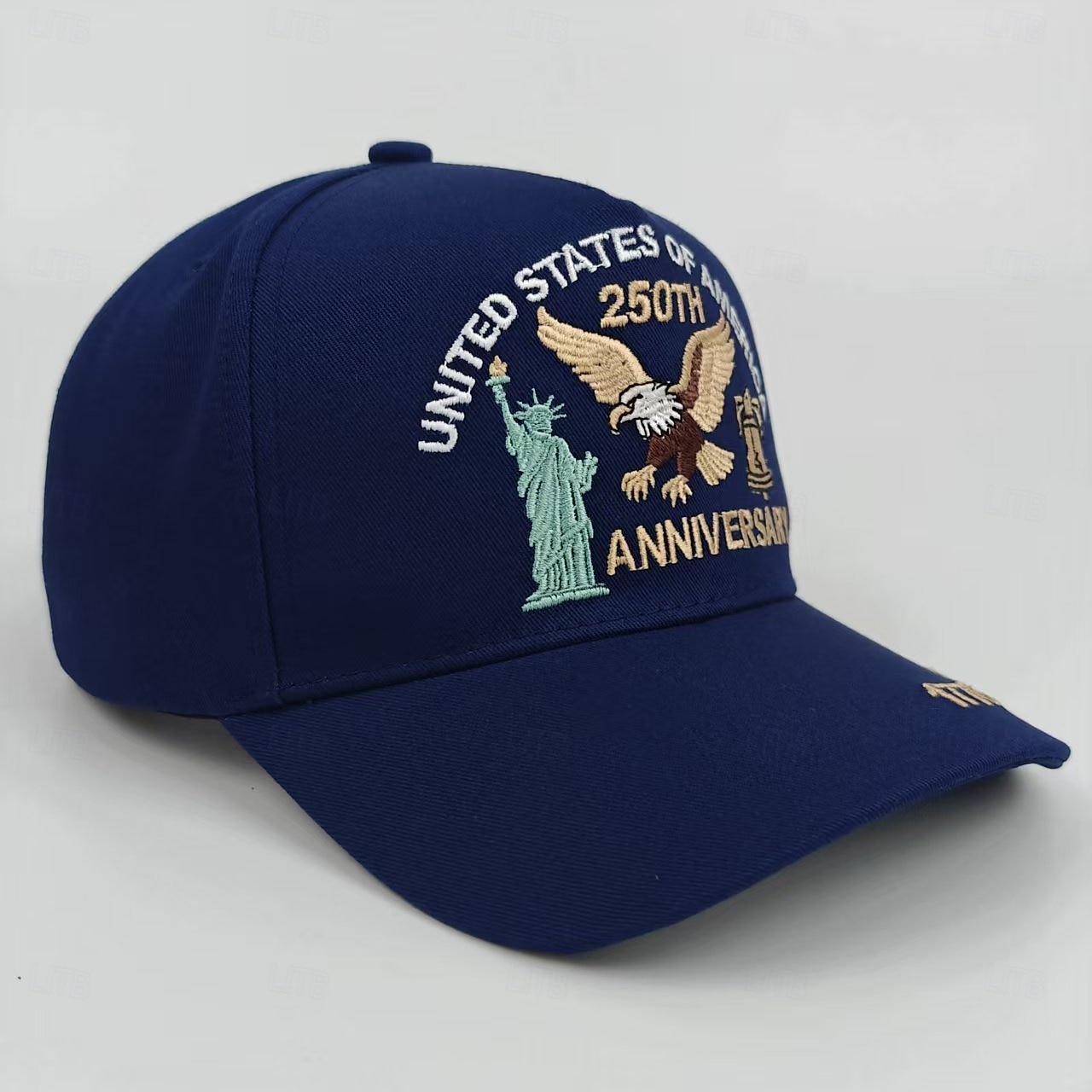Casquette brodée commémorative du 250e anniversaire des États-Unis (1776-2026), aigle et statue de la Liberté &cloche, casquette de baseball patriotique avec écusson drapeau américain, commémoration de 2026 ? $21.99 –P9