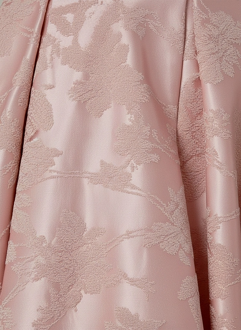 Corte A Hasta el Suelo Vestido Invitada Boda Vestido formal Vestido de la Llamarada Vestido de Madrina Media Manga Escote en Pico Elegante Vintage Formal Jacquard con Lazo(s) 2026 - $185.3 –P3