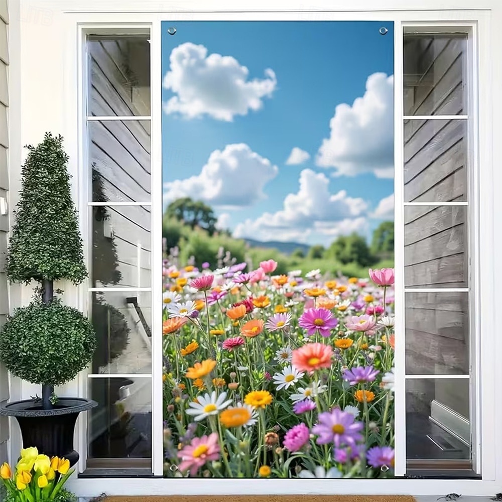 Realistic 3D Green Bamboo Doorway Curtain Japanese Zen Style Hanging Banner Privacy Screen for Home Office Studio Decor 2026 - $17.99 –P9