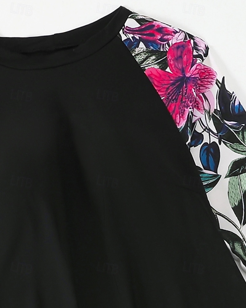 Γυναικεία Πρότυπο Προστατευτικά Σουίτες μπάνιου για μεγάλα μεγέθη Τανκίνι και μπικίνι για σέρφινγκ Τροπικό Προστασία UV Ελαστικό Μακρυμάνικο Μαγιό Μπολύζες Σέρφινγκ Καταδύσεις Κολύμβηση Καλοκαίρι 2026 - $30.99 –P18