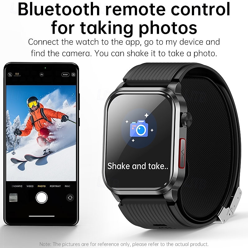 P300 pro Smart Watch 1.1 inch Smartwatch Fitness Running Watch Pedometer Call Reminder Activity Tracker Compatible with Smartphone Men GPS Long Standby Hands-Free Calls IP 67 44mm Watch Case 2026 - $159.99 –P7