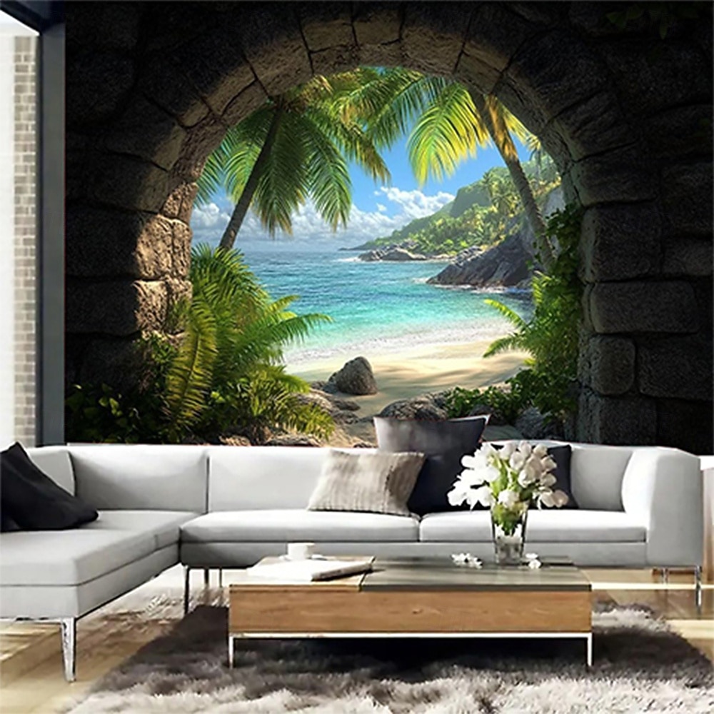tapisserie Bannières Couverture Plage 3D Chambre Salon Dortoir Chambre d'adolescents Résidence universitaire Porche mural Décoration d'intérieur de 2026 ? $20.99 –P2