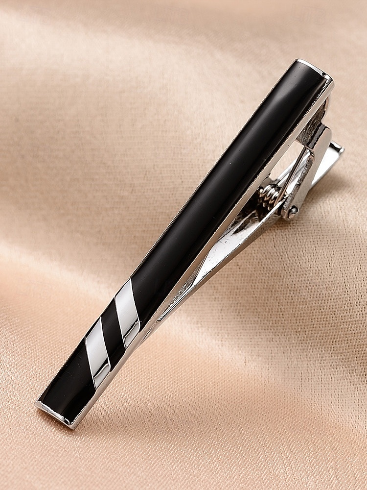 Męska spinka do krawata ze stopu – wiele stylów na wesela i okazje biznesowe – elegancki i trwały design 2026 - $11.99 –P9