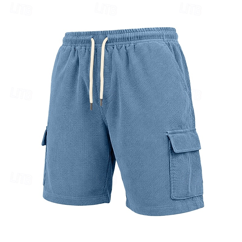 Miesten Shortsit Rennot shortsit Vakosametti shortsit Teksturoituja shortseja Tasku Joustava vyötärö Tavallinen Solid Color Mukavuus Hengittävä Polven yläpuolella Kausaliteetti ulko- Hiekkaranta Loma 2026 - $26.99 –P6