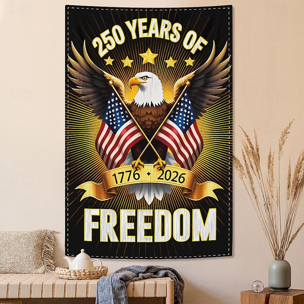 Independence Day Tapestry Banners Blanket Flag 3D Bedroom Living Room Dorm Teens Room College Dorm Wall Porch Home Decor 2026 - $20.99 –P8