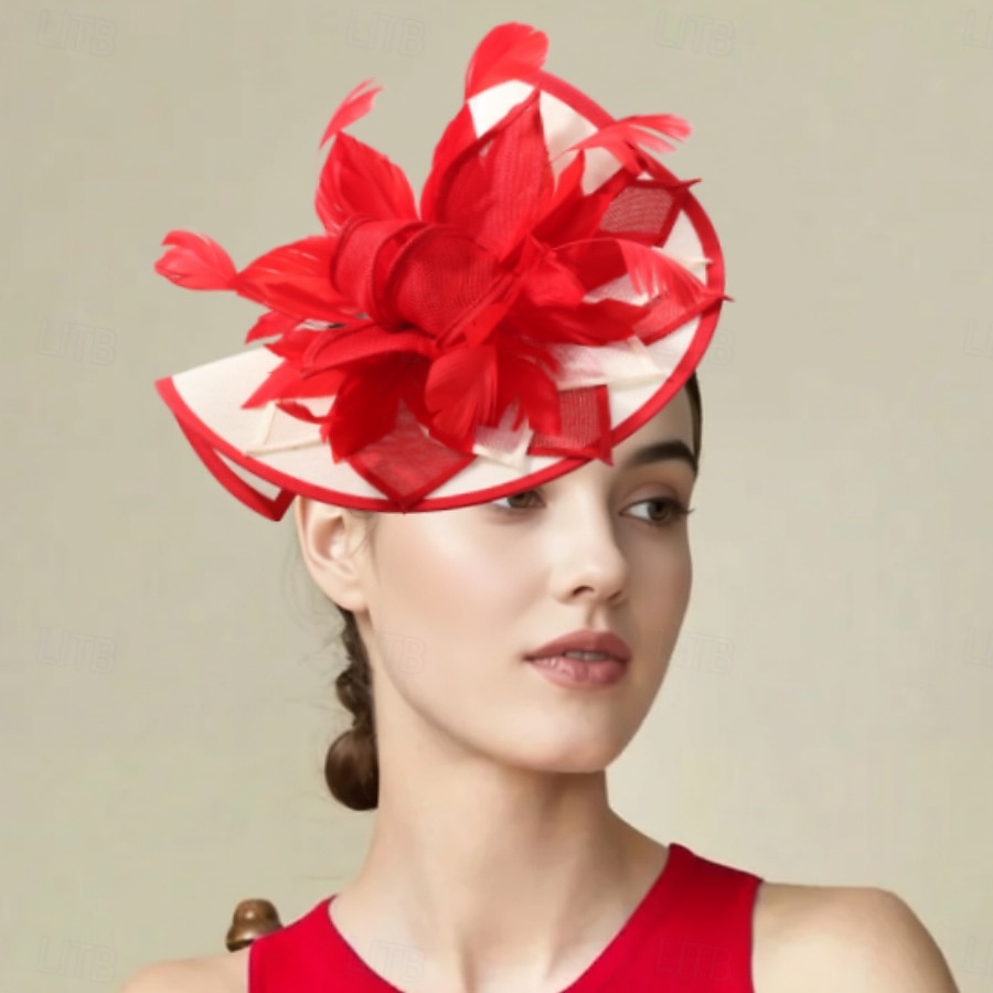 Copricapo affascinante Gentildonna Floreale Costume Per donna Mascherata Tè Ascot Festival delle corse di cavalli Adulti Copricapo del 2026 a $43.99 –P6