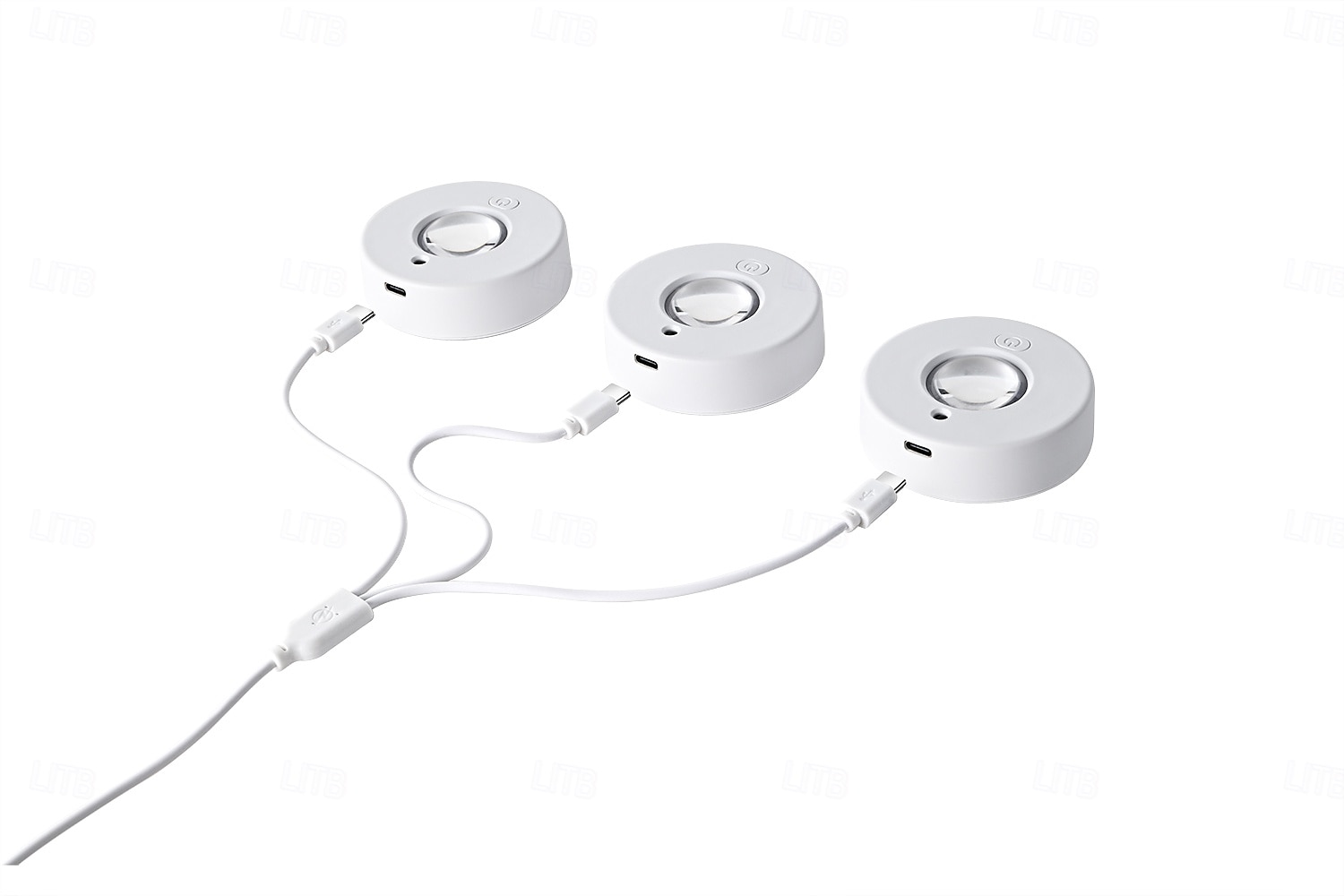 3 db újratölthető LED szekrényvilágítás, mágneses, vezeték nélküli RGB korongvilágítás távirányítóval, gardrób, borszekrény, szekrény alatti világítás, kábelezést nem igényel, USB-n újratölthető 2026 - $43.99 –P12