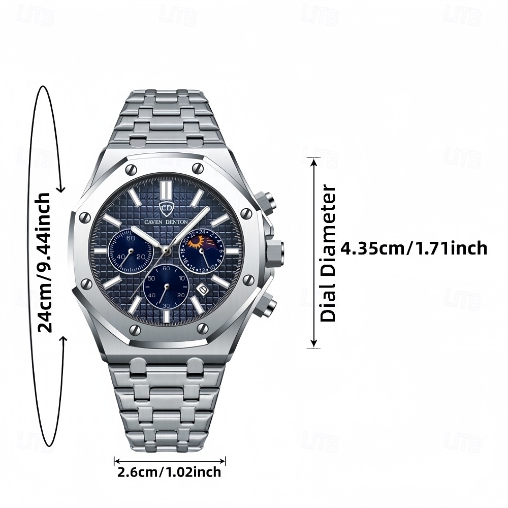 Luxury Men's Automatic Watch, Fashionable Casual Sports Watch, Men's Watch, Men's Best Gift Choice 2026 - $32.99 –P11