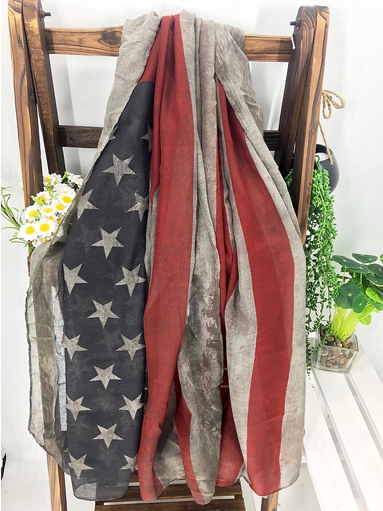 Foulard in poliestere femminile dell'anniversario dei 250 anni degli Stati Uniti disponibili in più modelli leggero e traspirante per primavera e estate perfetto per USA Giorno dell'Indipendenza e del 2026 a $14.99 –P6