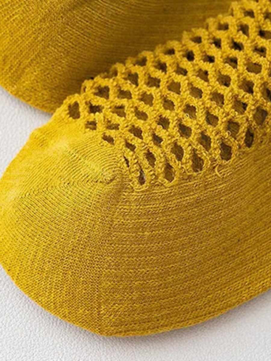 Damen Versteckte Socken Täglich Heim Einfarbig Polyester Lässig 1 Paar 2026 - $4.99 –P10