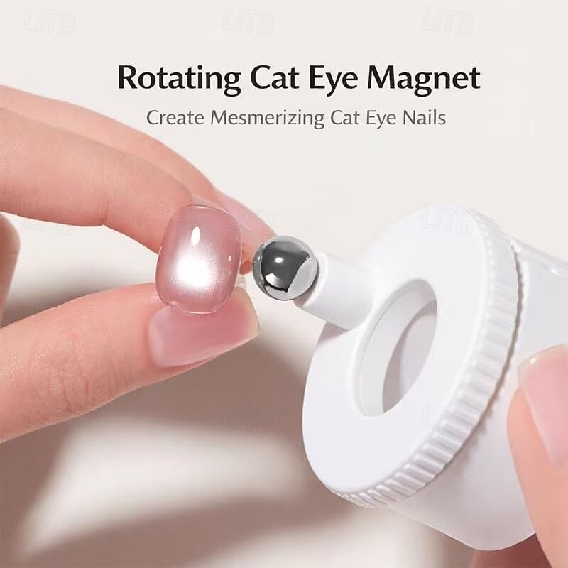 Magnet rotativ tip ochi de pisică, unealtă de unghii ușor de utilizat pentru începători, cu forță magnetică uniformă și absorbție excelentă a luminii, poate crea cu ușurință un efect lucios de ochi de 2026 - $9.99 –P8