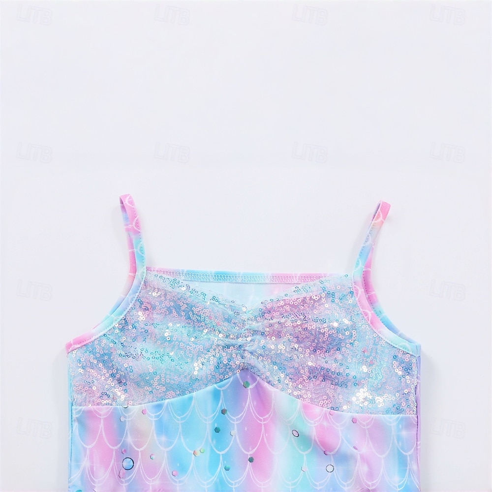 sereia Princesa sereia Vestidos Fantasia de festa temática Fantasias for Para Meninas Crianças Carnaval Baile de Máscaras Festa Feriado de 2026 por $23.99 –P4