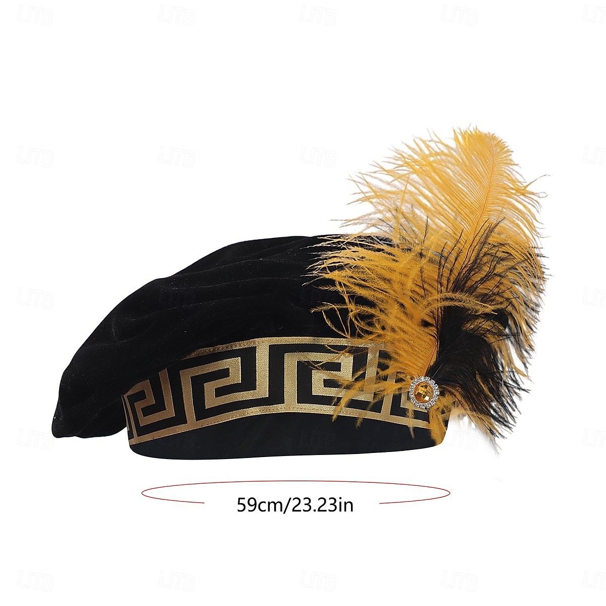 Retro Antiguo Medieval Renacimiento Sombreros Príncipe Caballero Noble Bordado Disfraz Hombre Fantasía Víspera de Todos los Santos Carnaval Feria del Renacimiento LARP Fiesta temática retro Adulto 2026 - $39.99 –P3