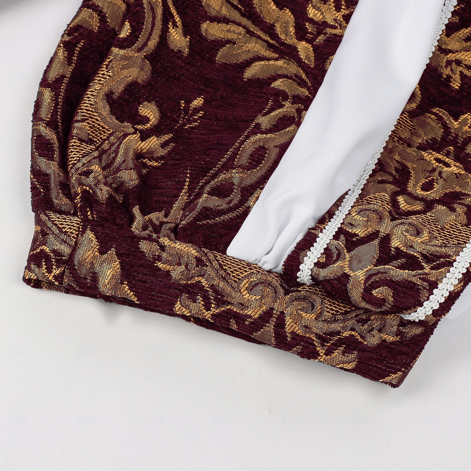 2026年 ロココ調 ヴィクトリアン ルネッサンス ケープ ファンシーコスチューム 貴族 王室の衣装 フィット＆フレア 仮装 男性用 ファンタジー ハロウィーン カーニバル 性能 LARP レンフェア 成人 上着 パンツ クローク  コレクション – $121.99 –P19