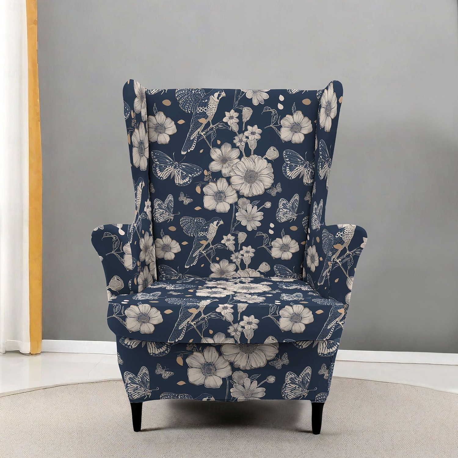 Yksipaikkaisen sohvan päällinen, joustava nojatuolin suoja, pölytiivis, joustava päällinen, moderni joulu- ja maalaistalotyylinen tuolinpäällinen nojatuoleihin ja lepotuoleihin 2026 - $51.99 –P22