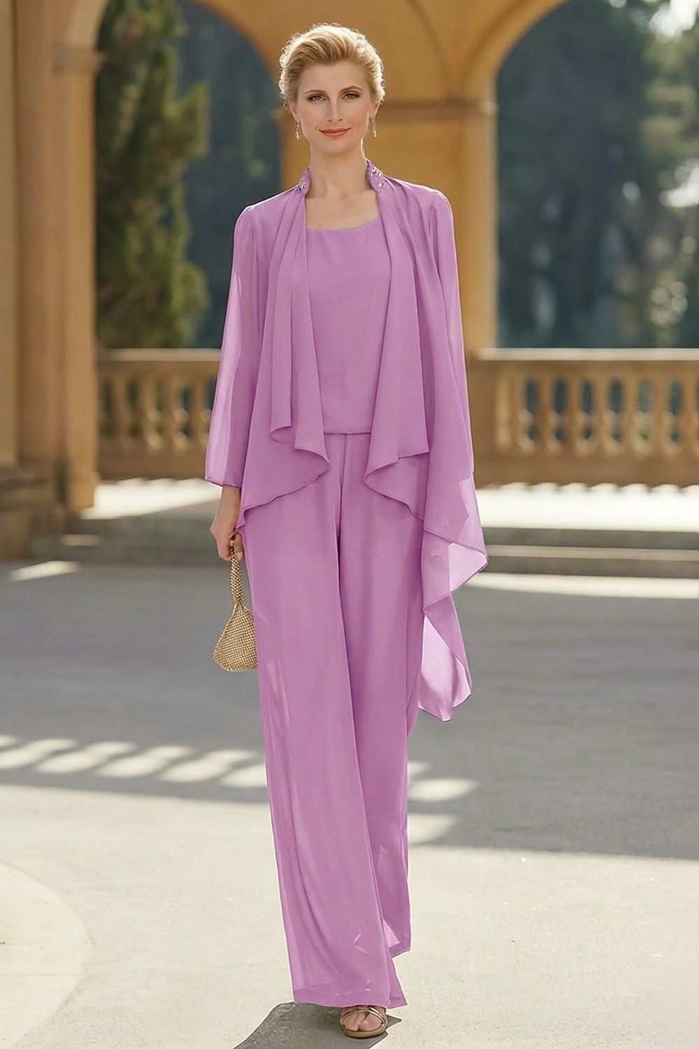 Kvinnes Stola Shrug Mors Stola Frakker  Jakker Elegant Solbeskyttelse Lange Ermer Chiffon Bryllups Gjest Stola med Perler Fest Kveld Vår  Høst å imponere 2026 - $49.99 –P12