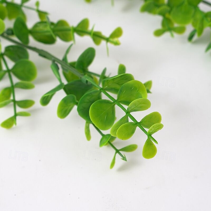 مجموعة من 4 نباتات كرمة صناعية معلقة، أوراق بلاستيكية، إكليل من أوراق السرخس الصناعية، نباتات خضراء صناعية للمنزل والحديقة وتزيين الجدران الداخلية والخارجية 2026 - $19.99 –P1